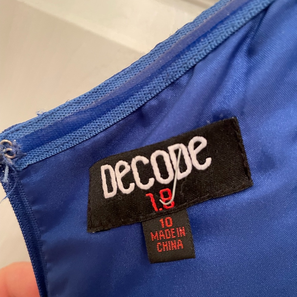 Blue Strapless Dress Https://Decode18.Com/ - image 8